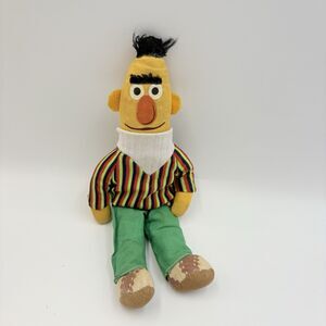 Vintage Knickerbocker Sesame Street Bert Plush Doll